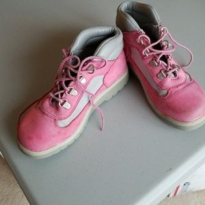 Timberland Girls Pink Winter Boots